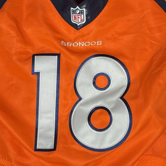 NEW Nike Elite Authentic Peyton Manning Denver Broncos Orange Jersey 48 NWT - Picture 7 of 15